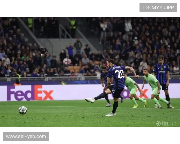 国际米兰客场火力全开，场均2.27球领跑五大联赛进攻数据